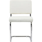 Dulce - Set Van 2 Stoelen - Bouclé Stof - Beige