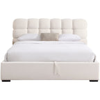 Lola - Tweepersoonsbed Met Opbergruimte - Fluweel - Beige