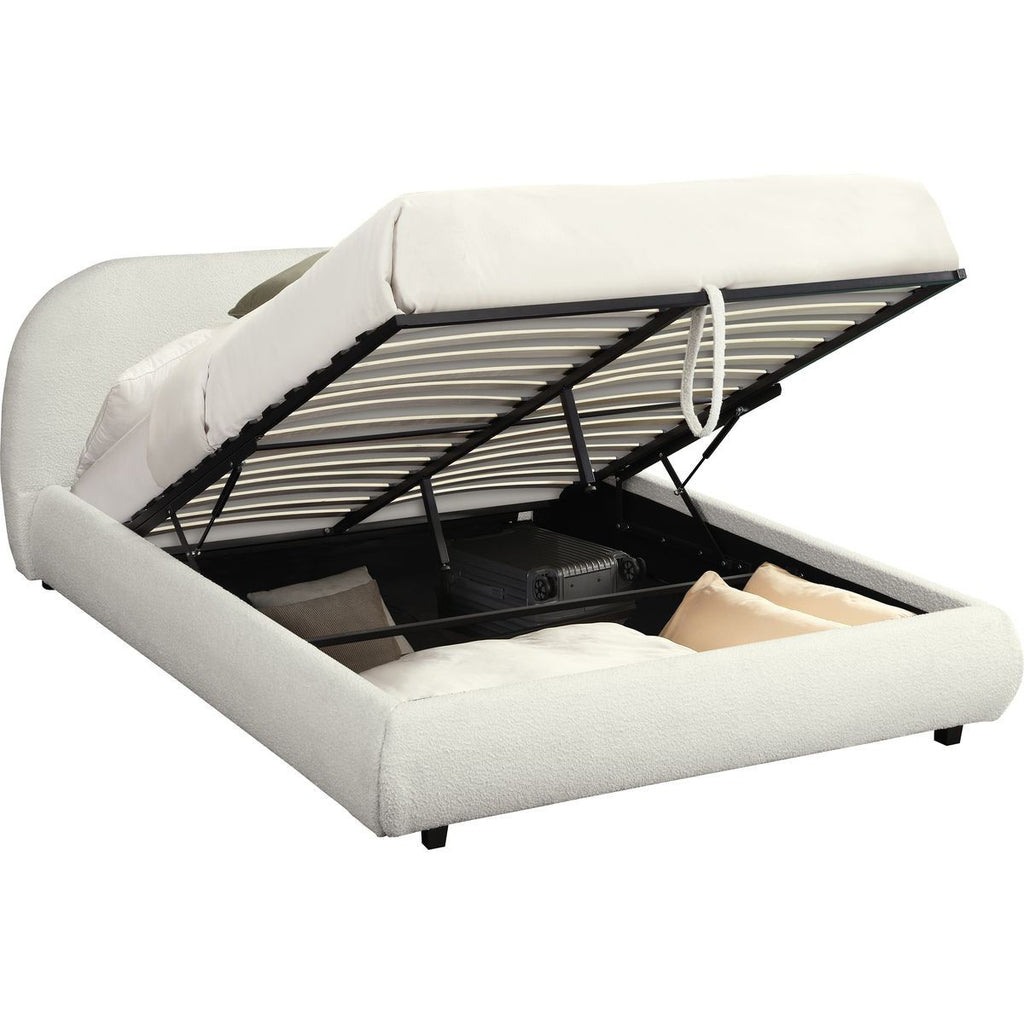 Madisson - Cama con canapé - Borreguito - Beige