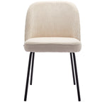Olden - Set Di 2 Sedie Da Pranzo - Velluto a Coste - Beige