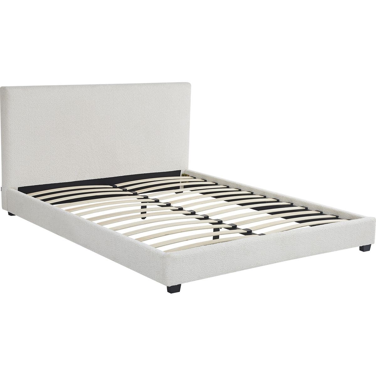 William - Cama de adulto - Tejido bouclé - Beige