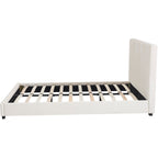 William - Tweepersoonsbed - Fluweel - Beige