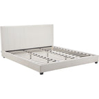 William - Letto Matrimoniale - Velluto - Beige
