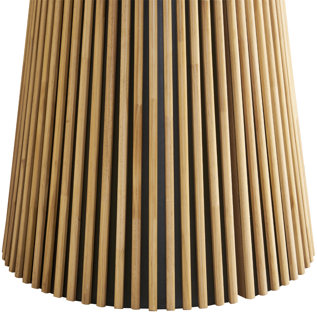 Ada - Table À Manger Ronde Extensible - Céramique Effet Marbre - Bois Clair
