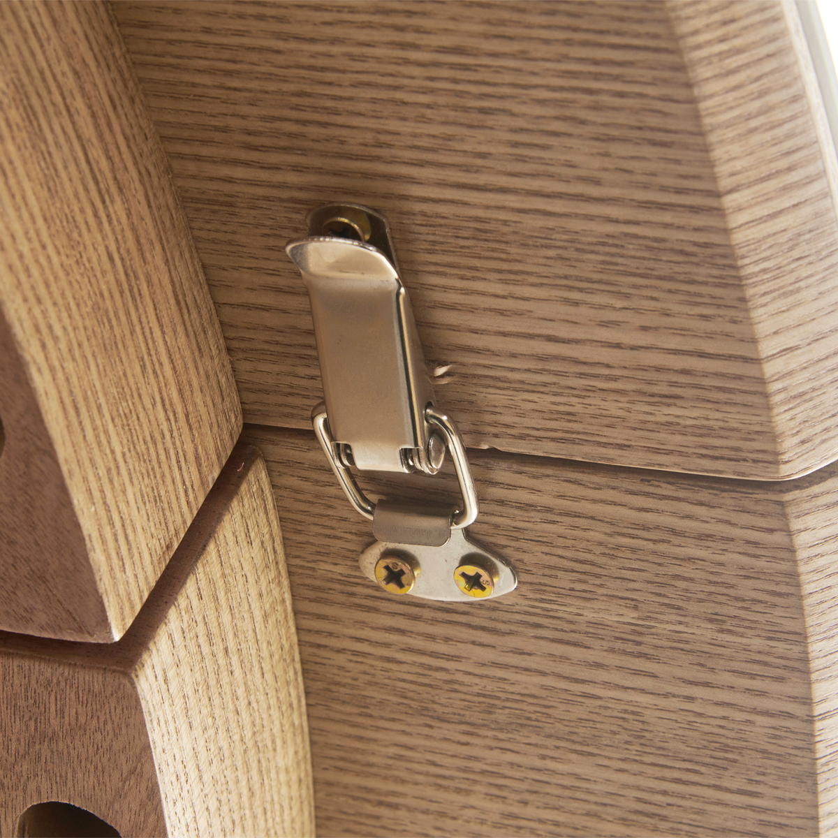 Ada - Table À Manger Ronde Extensible - Céramique Effet Marbre - Bois Clair