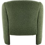 Ami - Ronde fauteuil - Bouclé stof - Kakigroen
