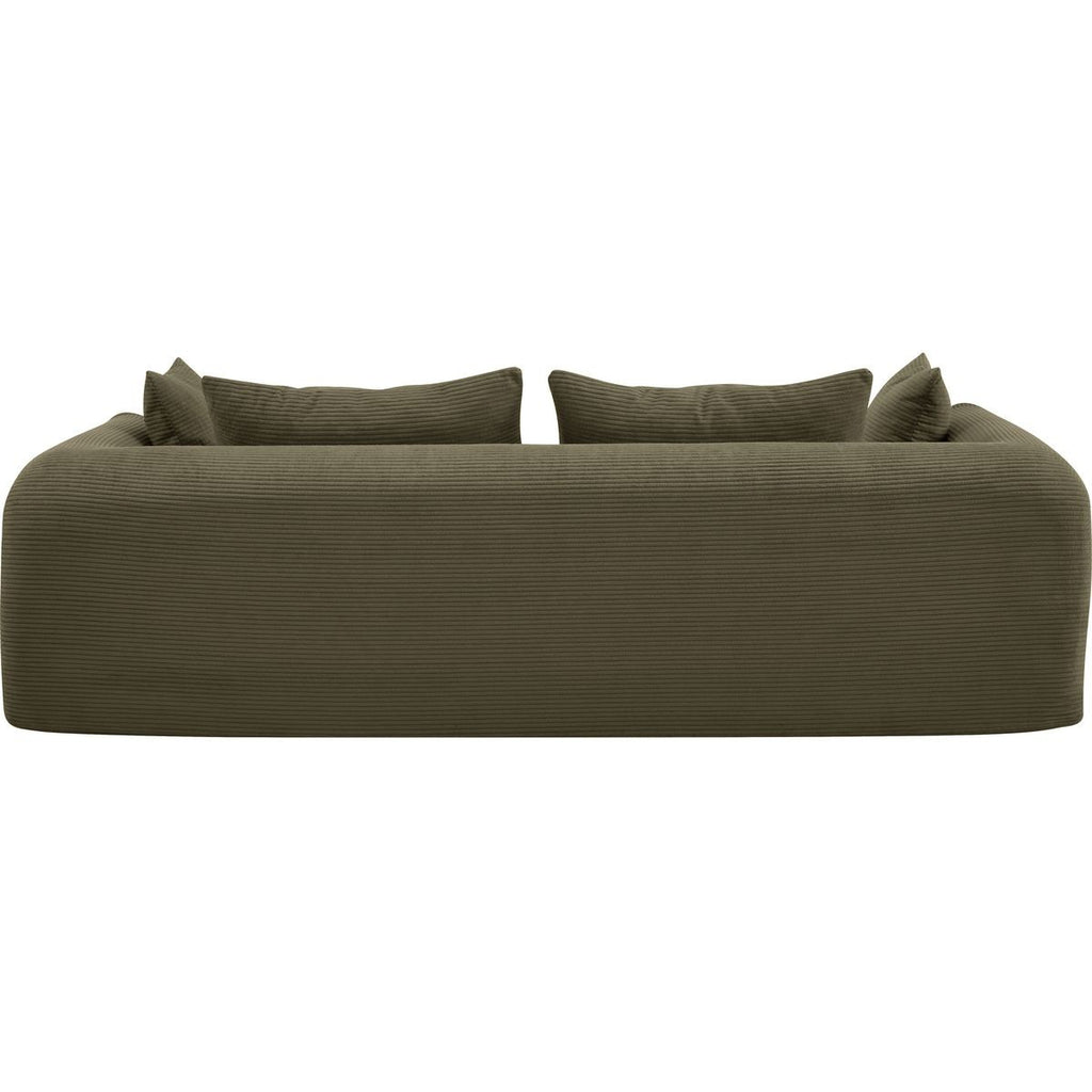 Amo - Skompresowana sofa rozkładana - Sztruks - Khaki