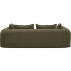 Amo - Skompresowana sofa rozkładana - Sztruks - Khaki
