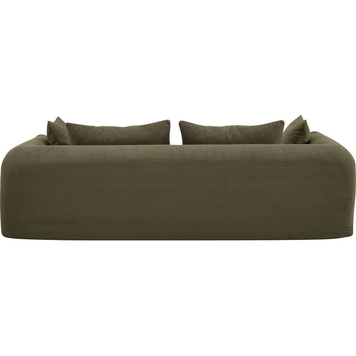 Amo - Skompresowana sofa rozkładana - Sztruks - Khaki
