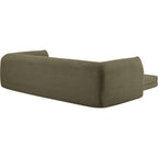 Amo - Skompresowana sofa rozkładana - Sztruks - Khaki
