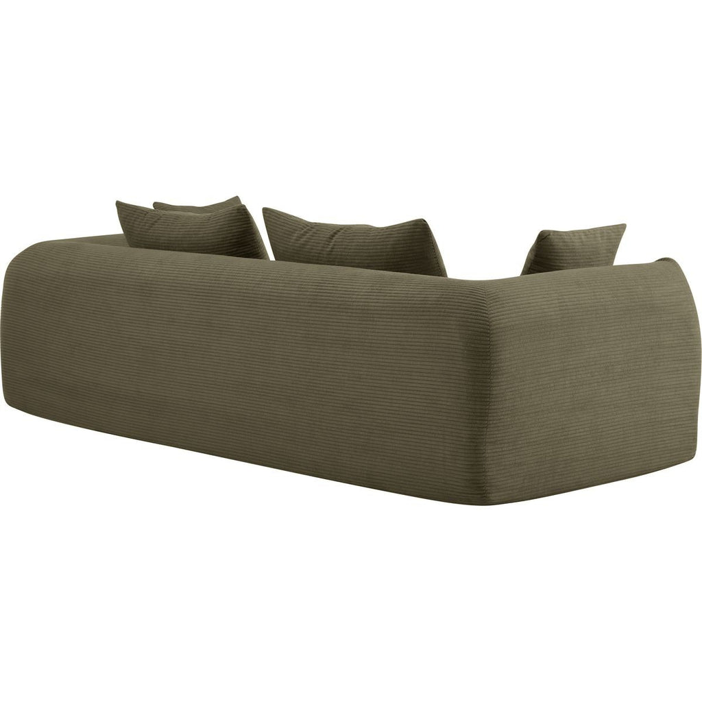 Amo - Skompresowana sofa rozkładana - Sztruks - Khaki