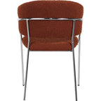 Isya - Set Van 2 Stoelen - Bouclé - Roest