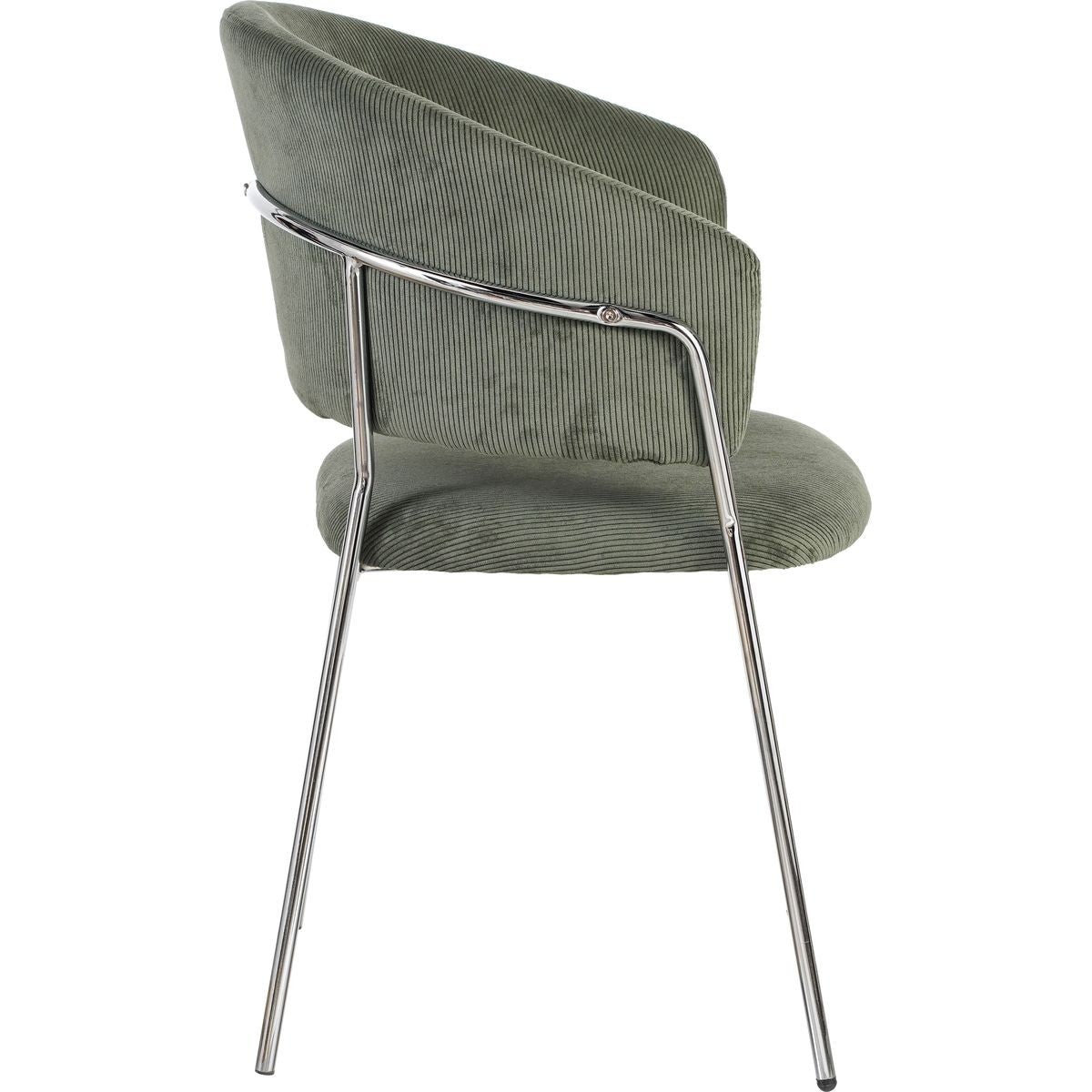 Isya - Zestaw 2 Krzeseł - Sztruks - Khaki