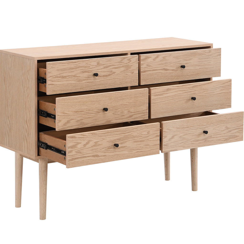 Lisa - Ladekast - Eikenfineer - Hout