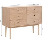 Lisa - Ladekast - Eikenfineer - Hout