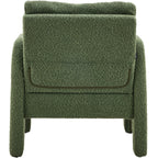 Niko - Fauteuil - Bouclé Stof - Kakigroen
