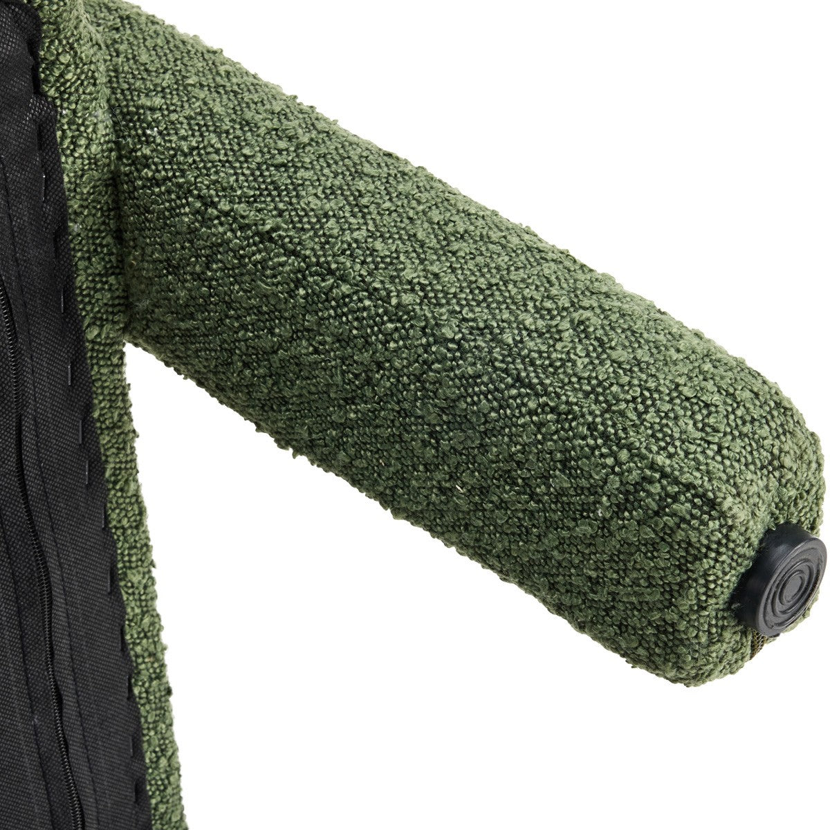 Niko - Fauteuil - Bouclé Stof - Kakigroen