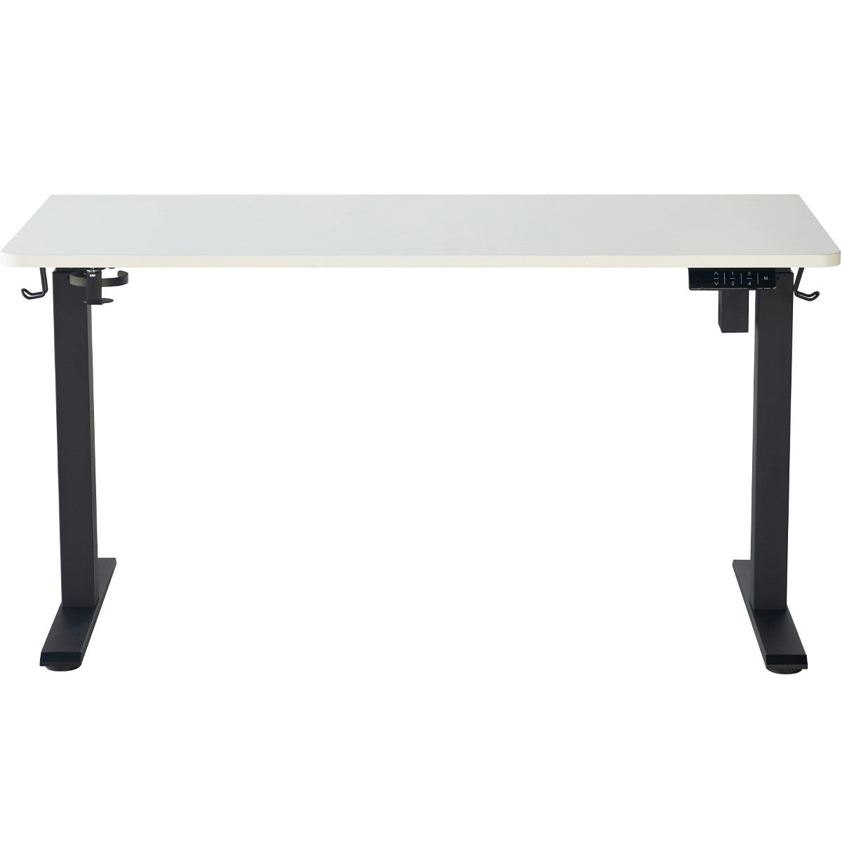 Up&Down - Scrivania Sit-Stand Elettrica Regolabile - MDF - Bianco