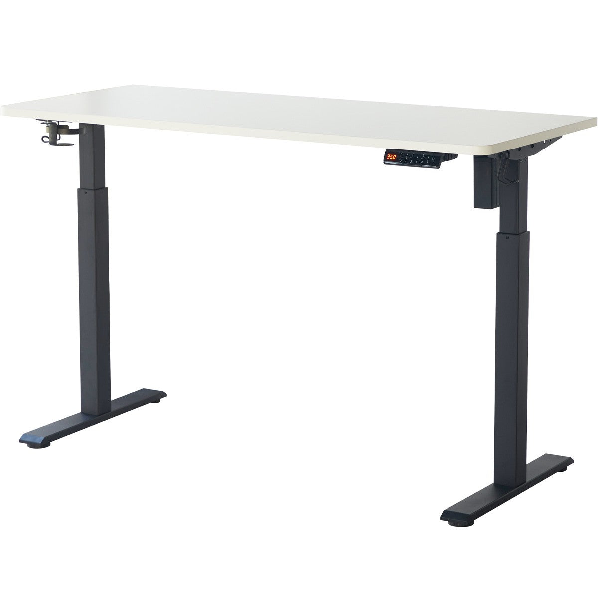 Up&Down - Scrivania Sit-Stand Elettrica Regolabile - MDF - Bianco
