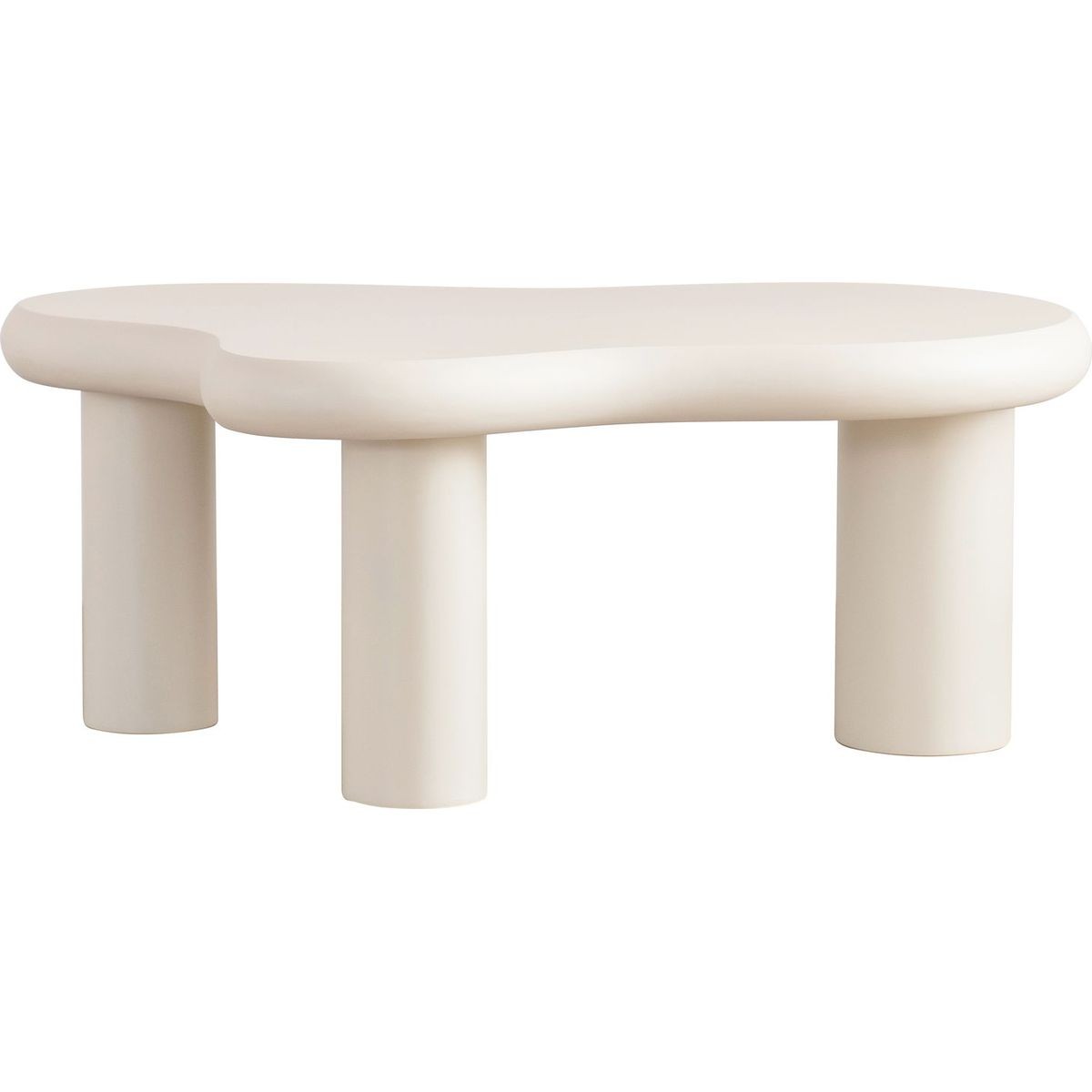 Wave - Set med 2 organiska satsbord - MDF - Beige