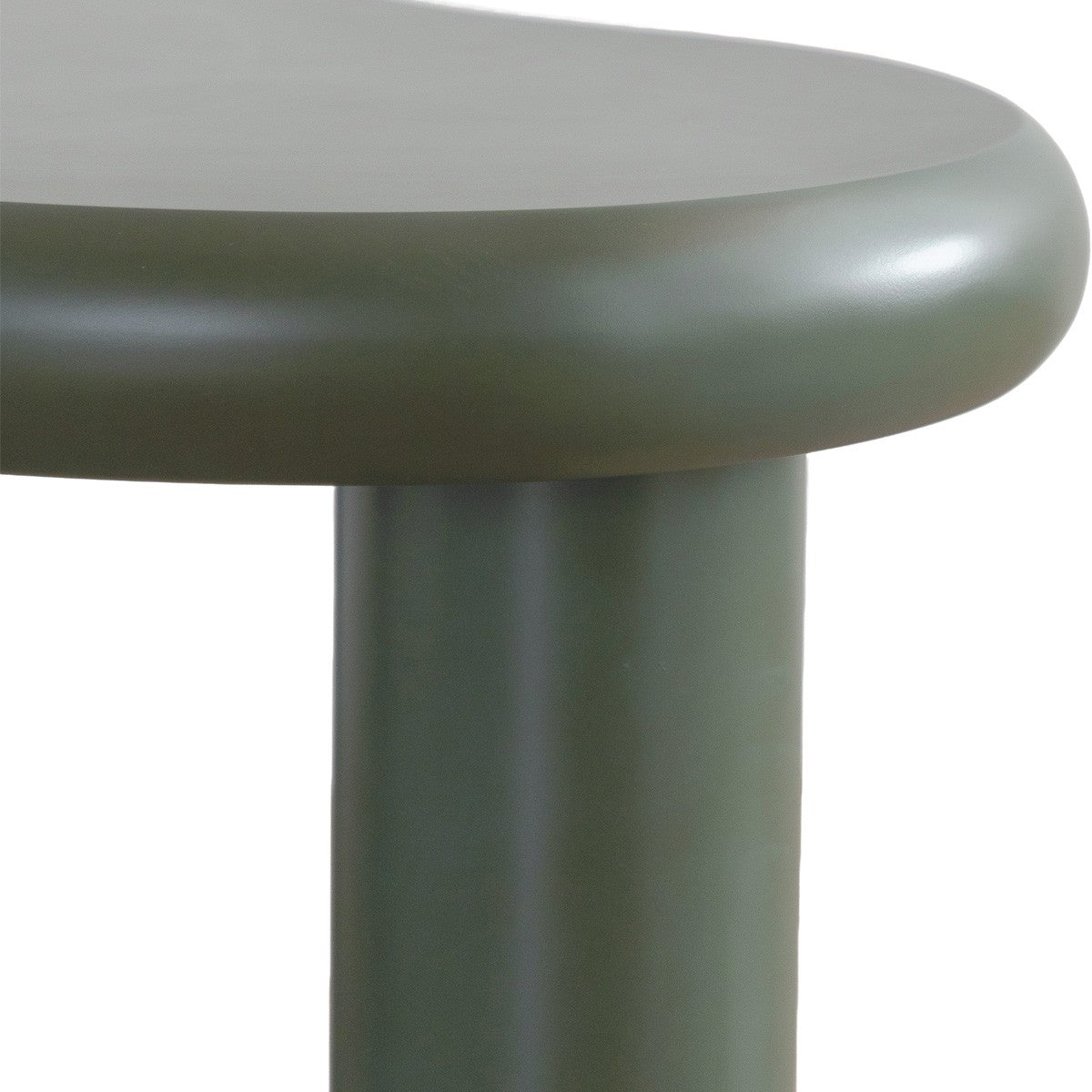 Wave - Set Van 2 Organische Salontafels Trapvormig - MDF - Groen