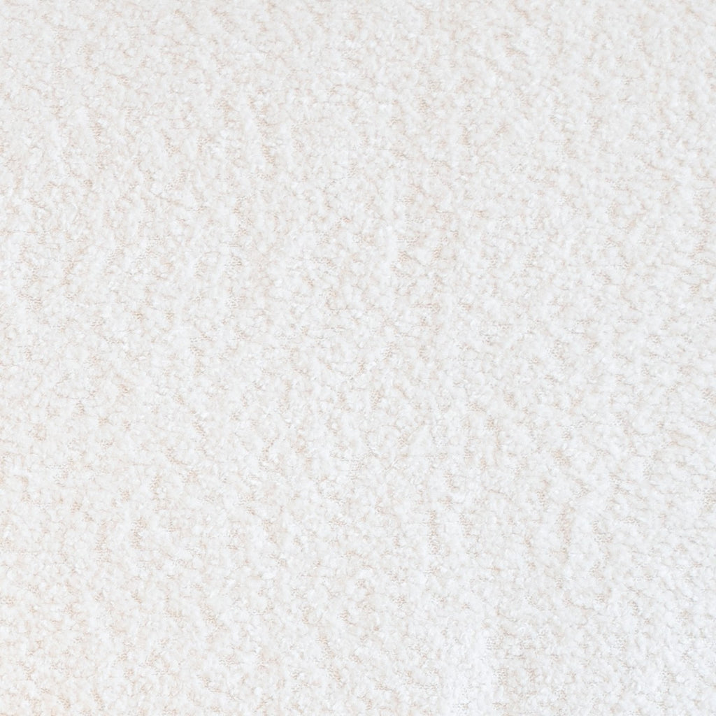 Cester - Djuphäftad sittpuff - Bouclétyg - Beige
