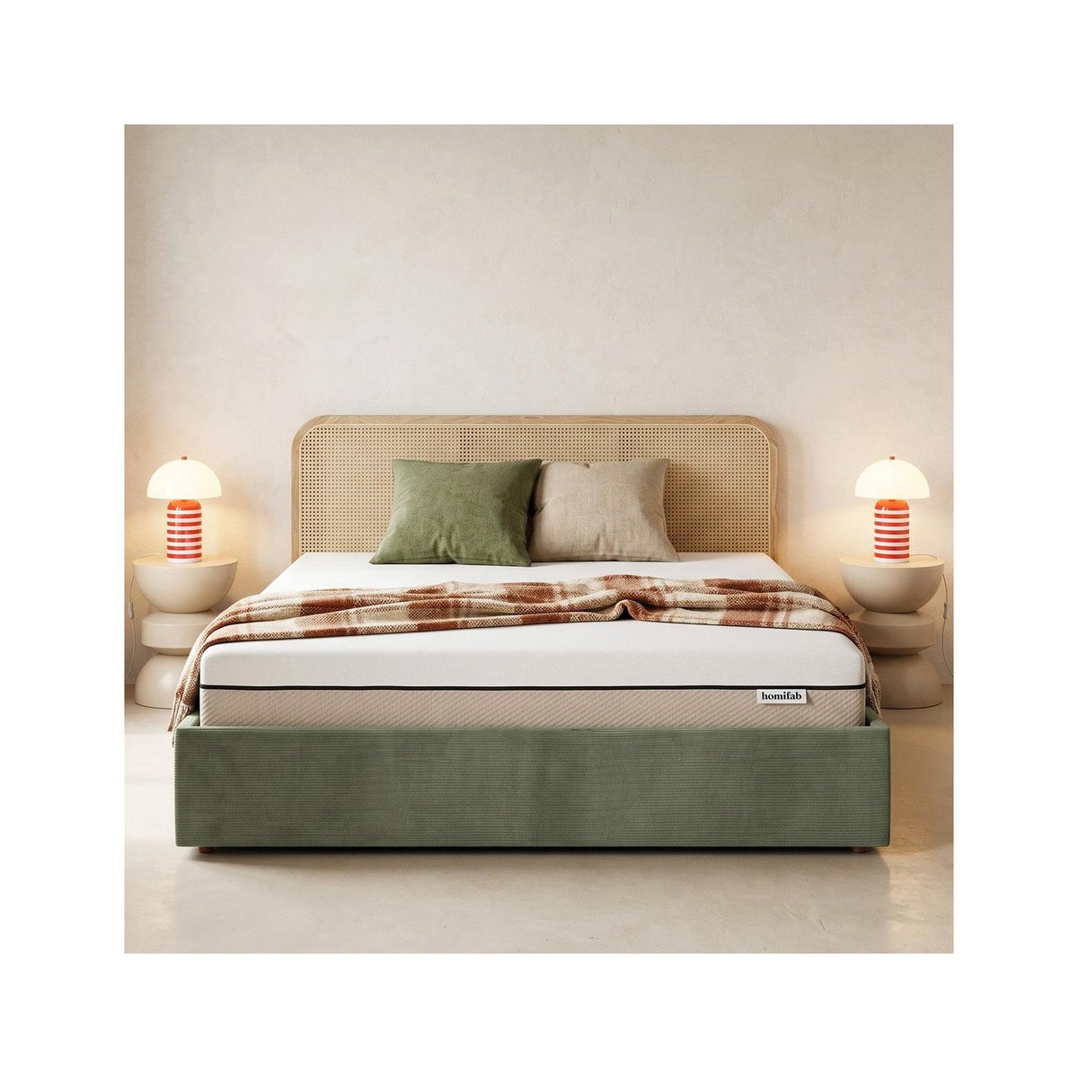 Spring Elite - Matras - Pocketvering En Traagschuim - Wit