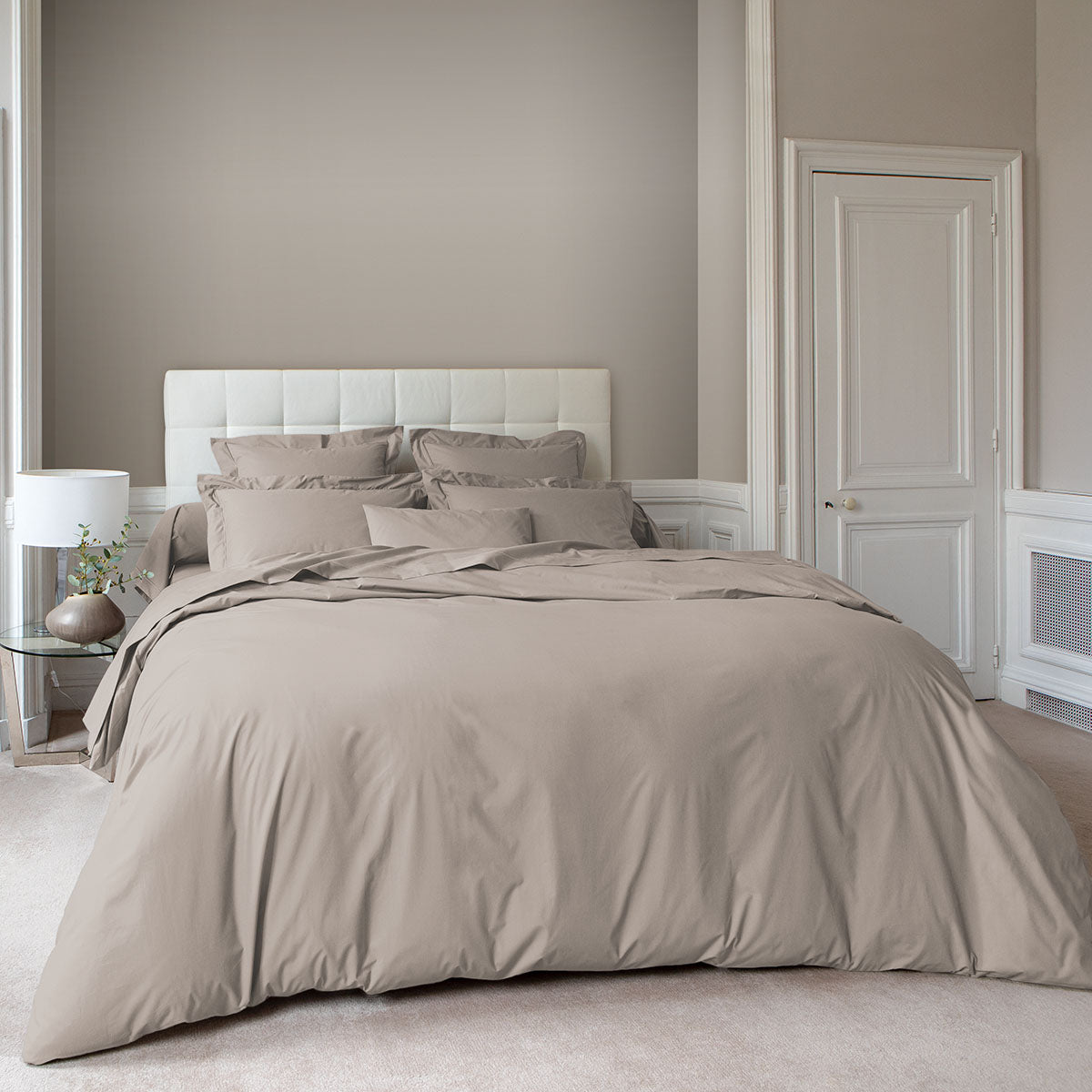Percale Unie - Funda Nórdica - Gris Topo