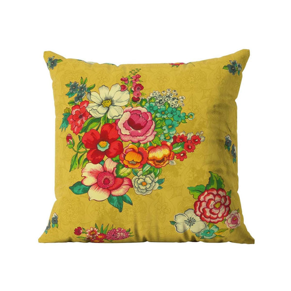 Hanami - Funda de cojín para exterior - Amarillo