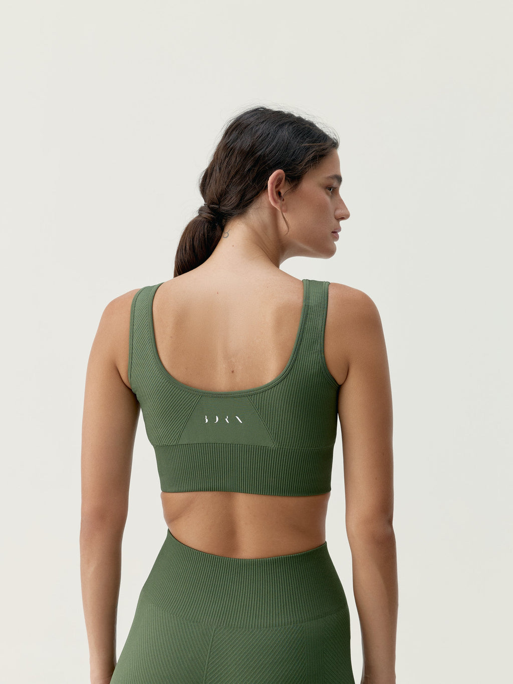 Top Idara - Olive Foncé - Femme
