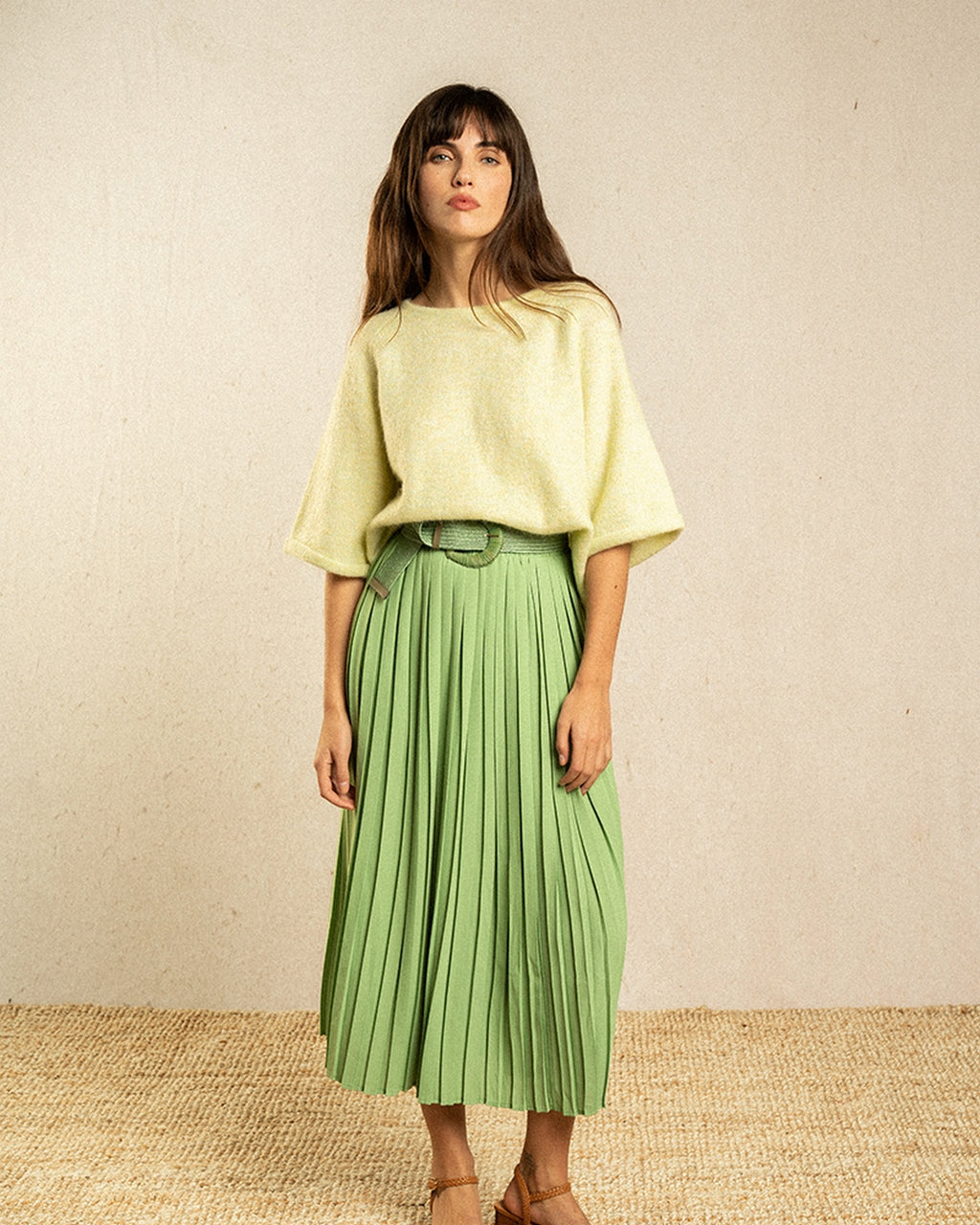 Cardigan Idylle - Kiwi