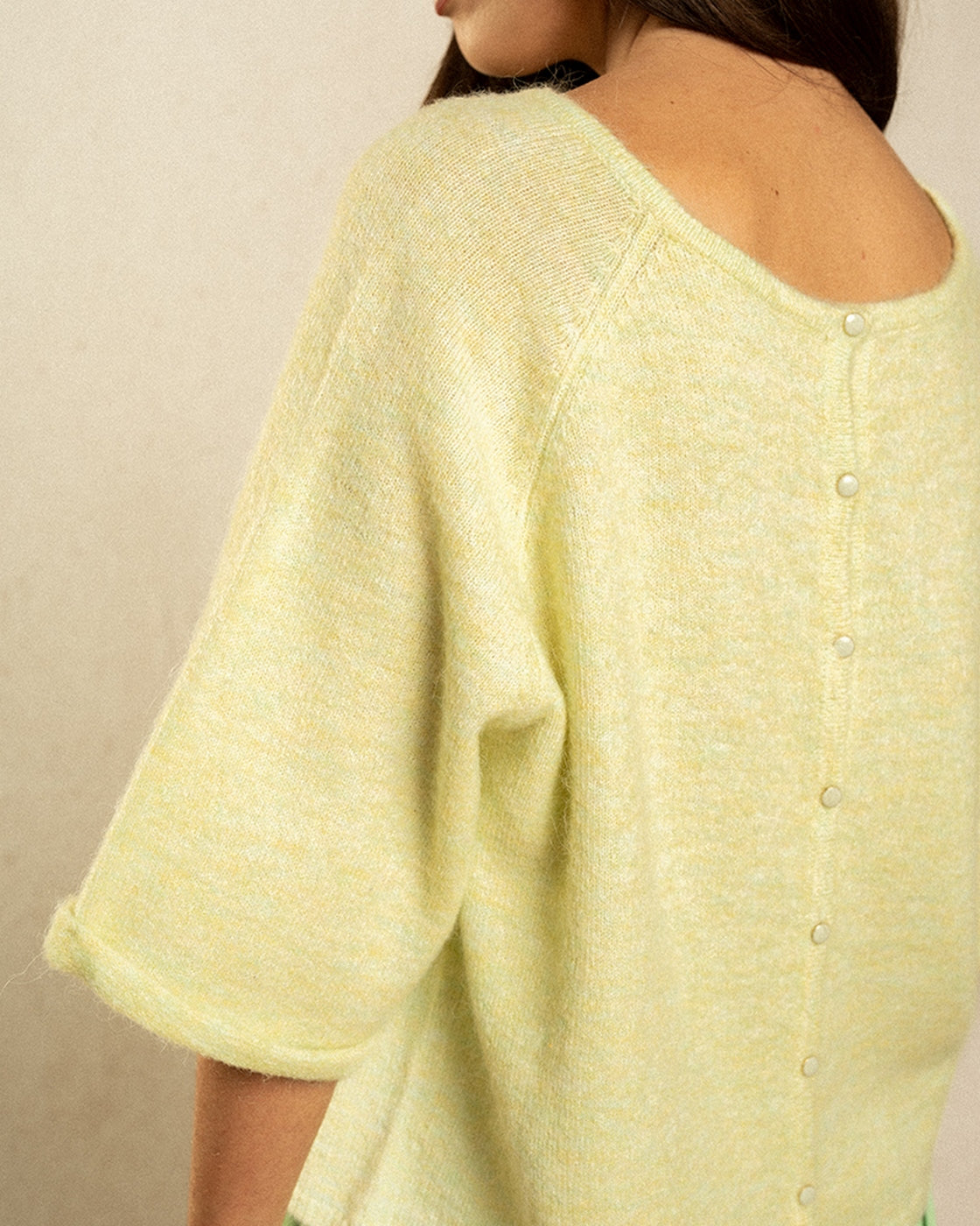 Cardigan Idylle - Kiwi