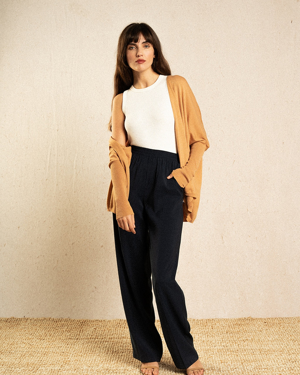 Cárdigan Igor - Camel