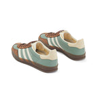 Adidas Gazelle Indoor Marrón Crema Menta - Verde