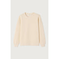 Sweat Col Rond - Ecru - Femme