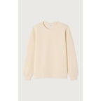 Sweat Col Rond - Ecru - Femme