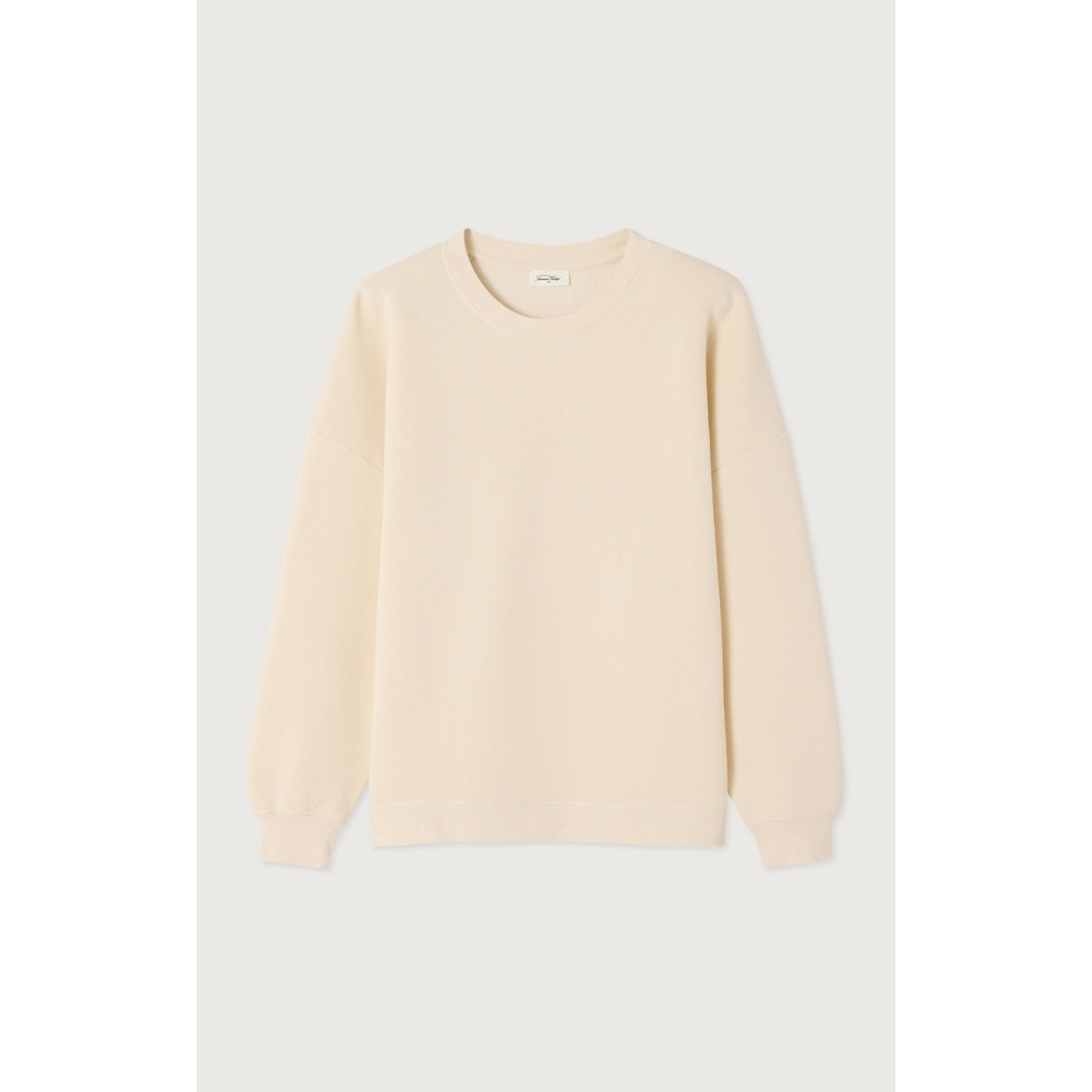 Sweat Col Rond - Ecru - Femme