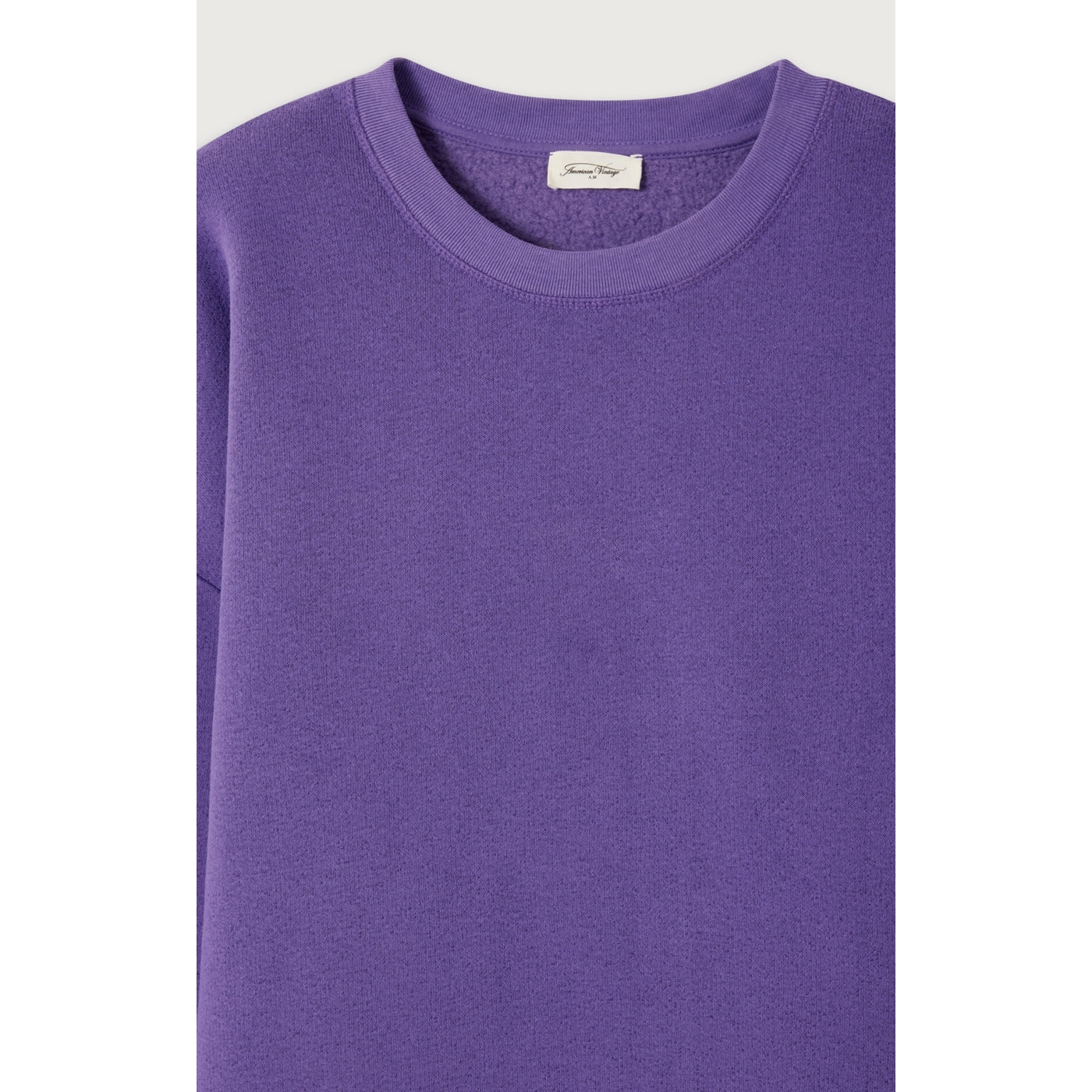 Sweat Col Rond - Violet - Femme
