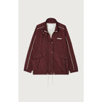 Loose Mid-Length Zip Jacket - Syrah - Women