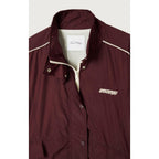Loose Mid-Length Zip Jacket - Syrah - Women