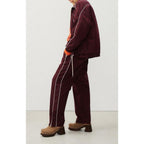 Loose Mid-Length Zip Jacket - Syrah - Women