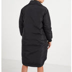 IKKS - Anorak largo negro con maxibolsillos I.Code - Negro