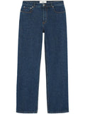 Ami Paris - Jean Bleu Coupe Large En Coton