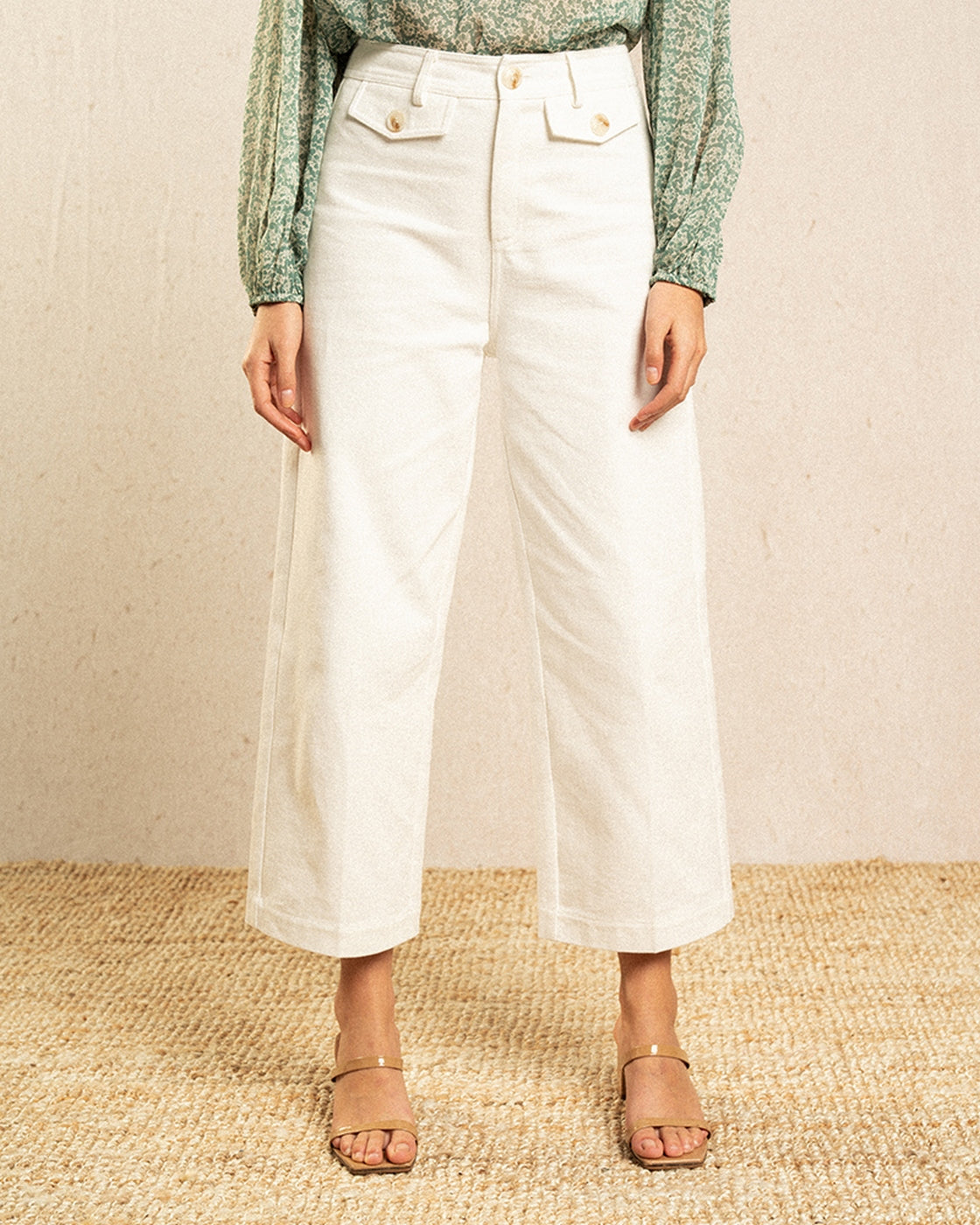 Imaginative Trousers - White