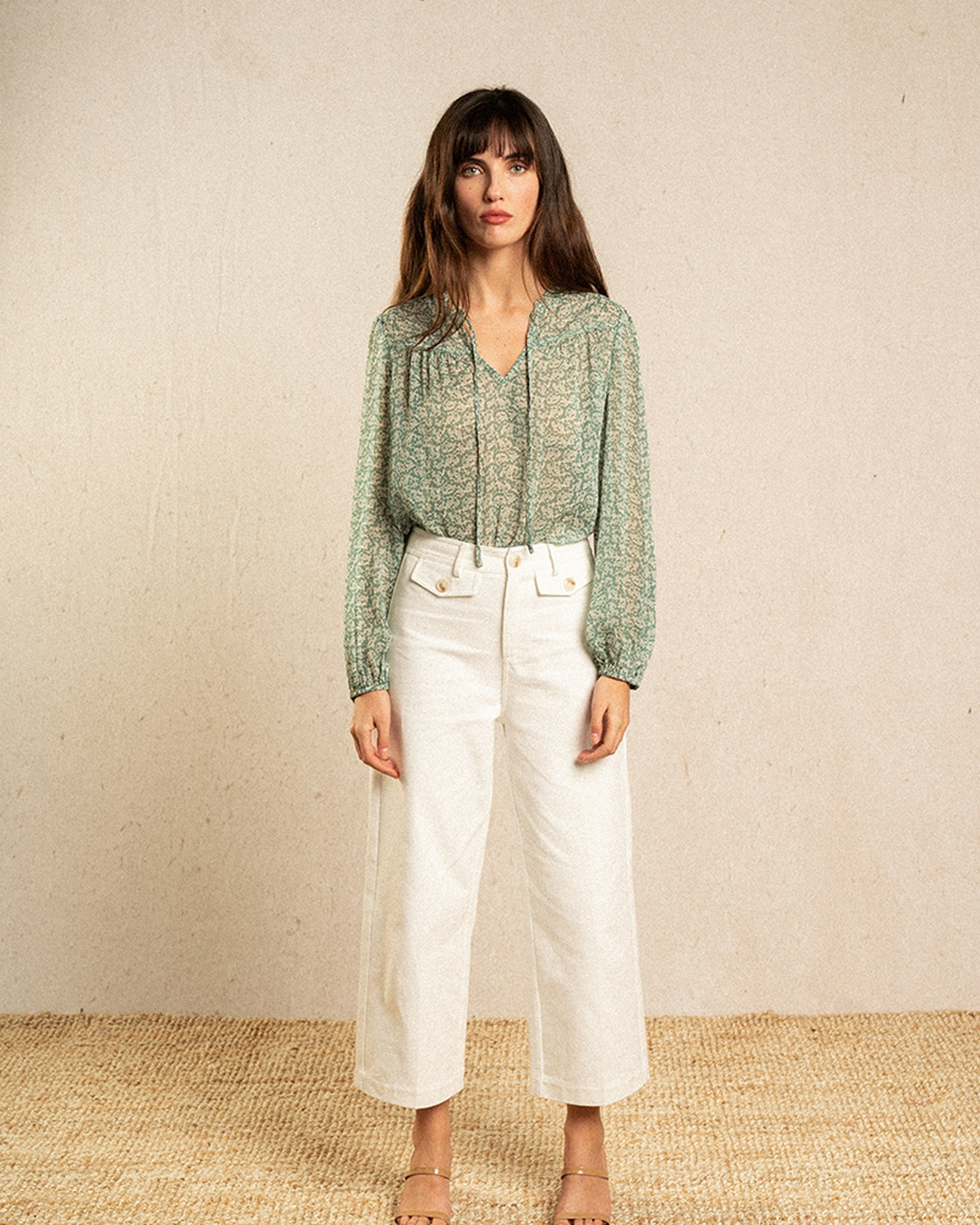 Imaginative Trousers - White