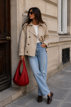 Mina Trench Coat - Beige