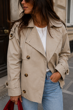 Mina Trench Coat - Beige