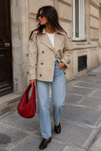 Mina Trench Coat - Beige