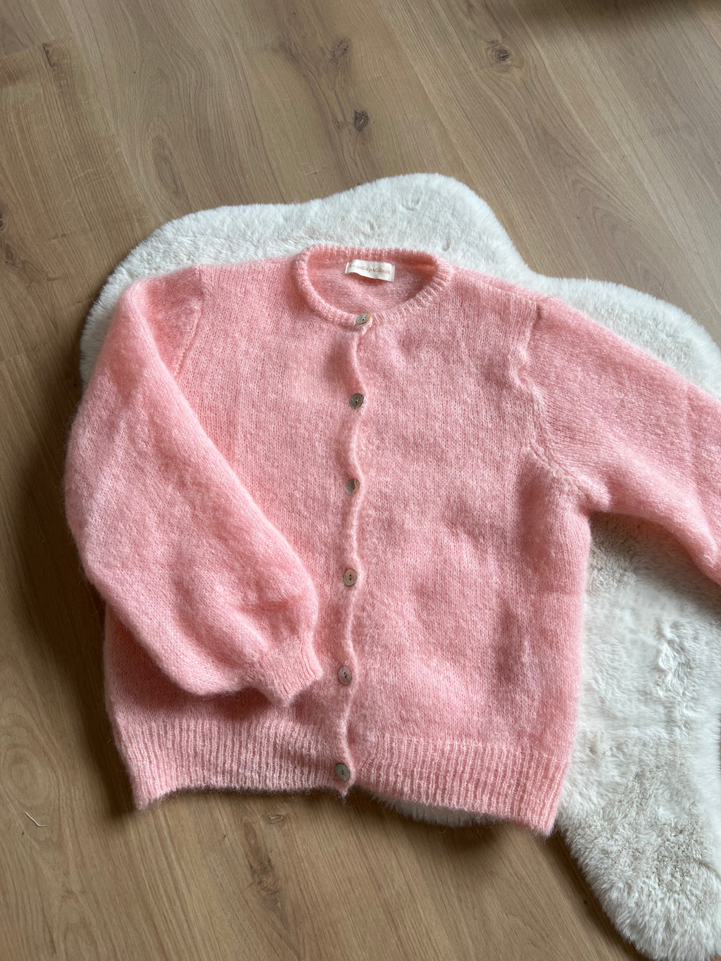 Bianca pink wool knit