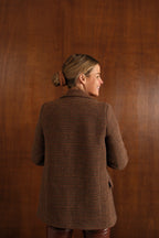 Gaspard Brown Check Blazer